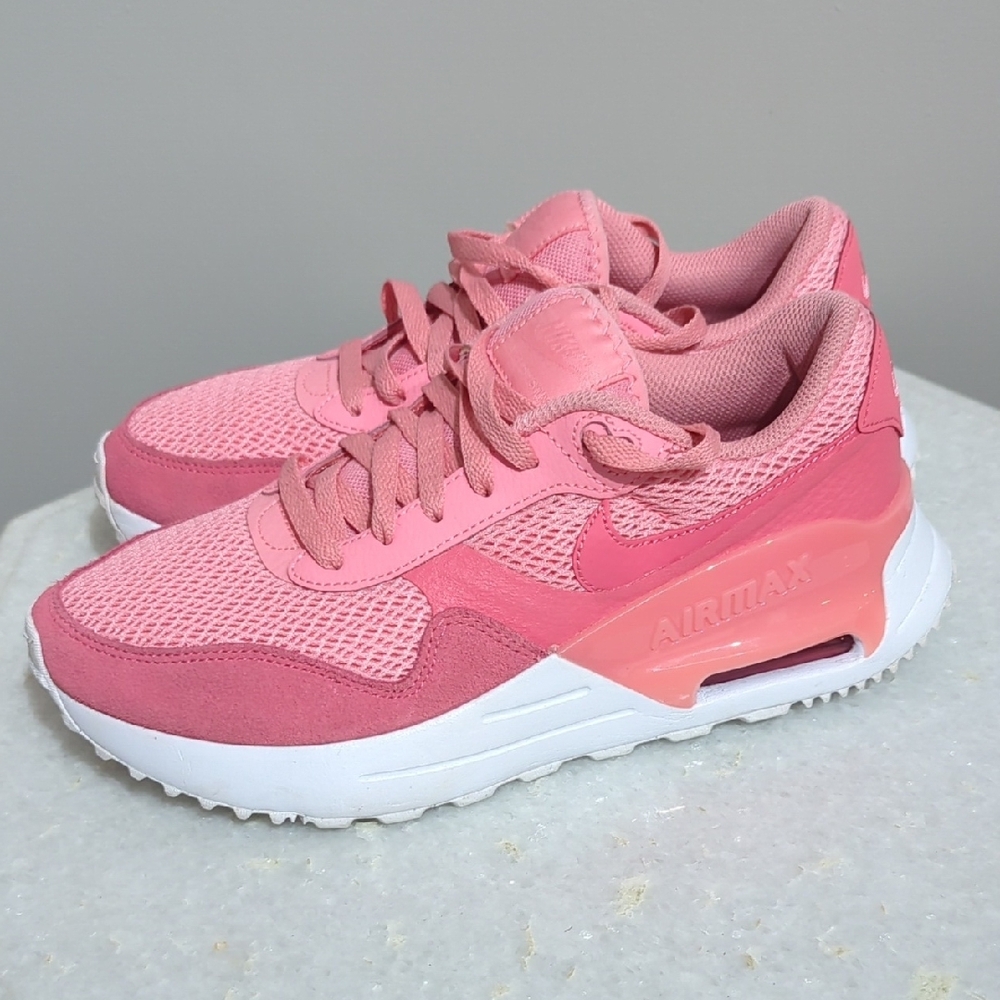 Nike Air Max Pink and White Sneakers - Picture 2 of 4